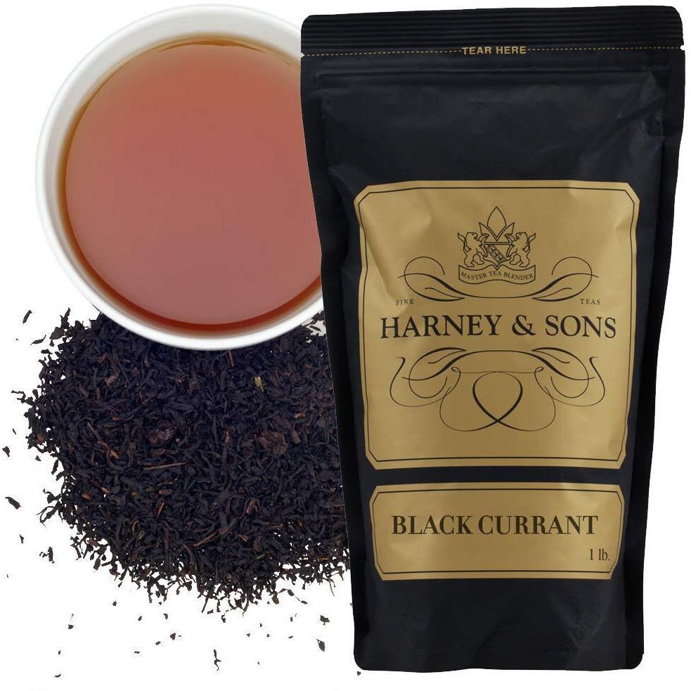 Harney & Sons Loose Leaf Tea, Black Currant, 16 Ounce