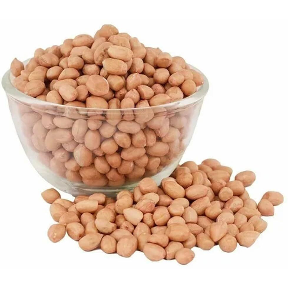 Naturalee Peanuts, Raw Whole Spanish Redskin 2 Lbs - Raw, Unsalted - Heart Health, High Protein, Vegan, Natural