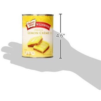 Duncan Hines Wilderness Pie Filling & Topping, Lemon Creme, 21 Ounce (Pack Of 8)