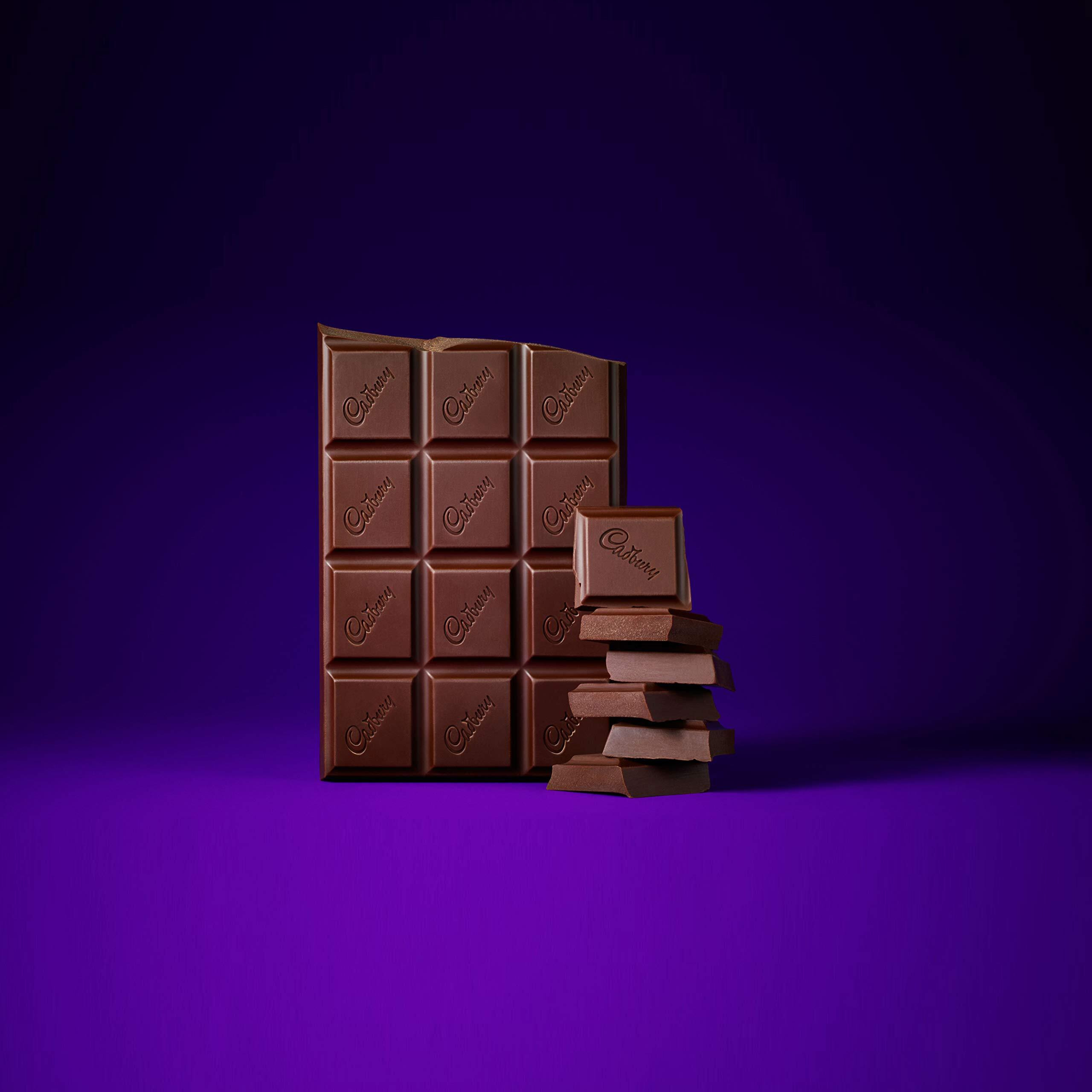 Cadbury Royal Dark Dark Chocolate Candy Bars, 3.5 Oz (14 Count)