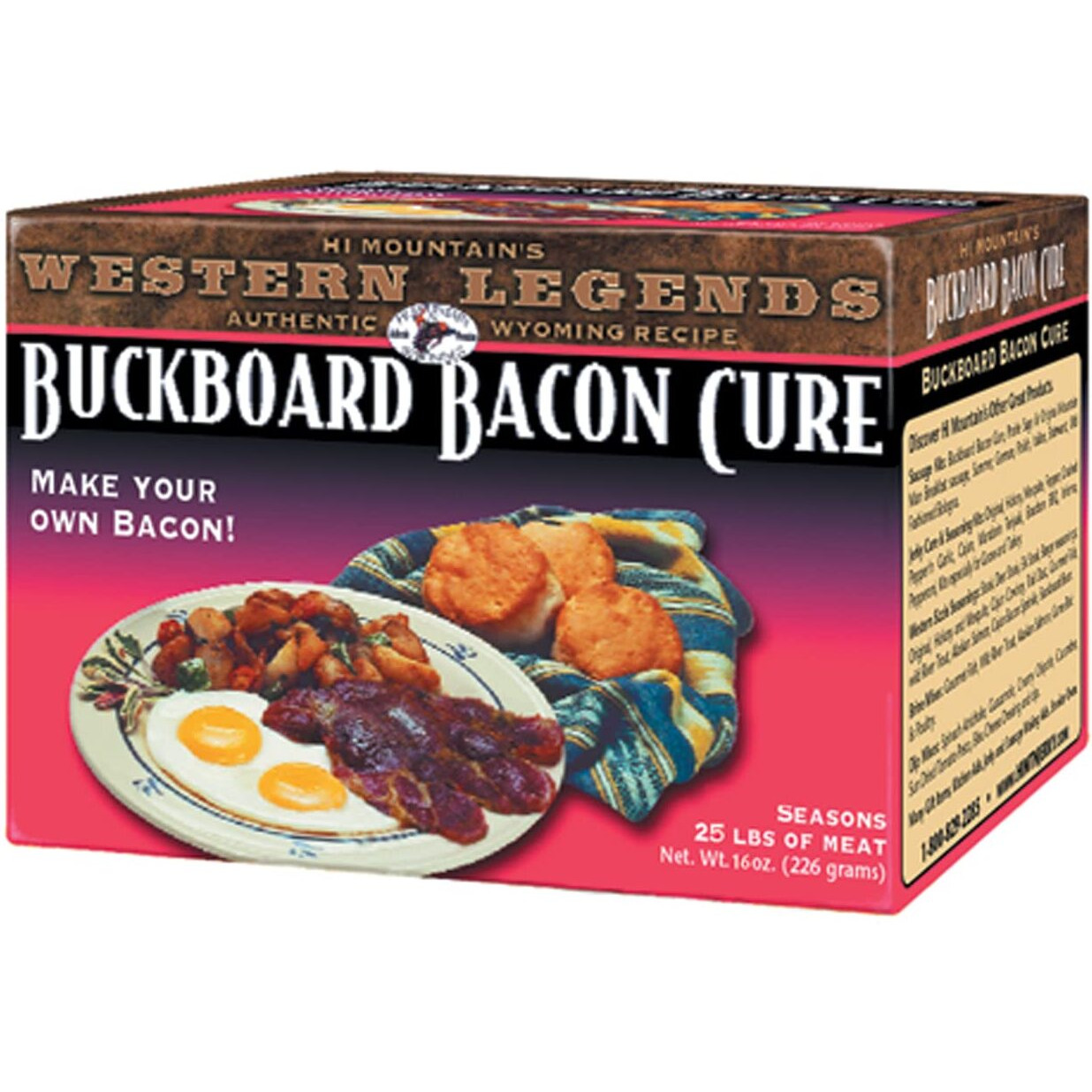 Hi Mountain Buckboard Bacon Cure 16 Oz