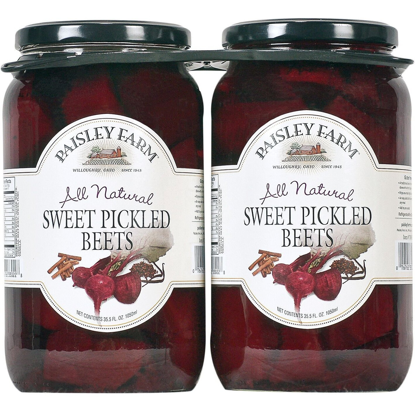 Paisley Farm Sweet Pickled Beets (35.5 Oz. Jars, 2 Pk.)
