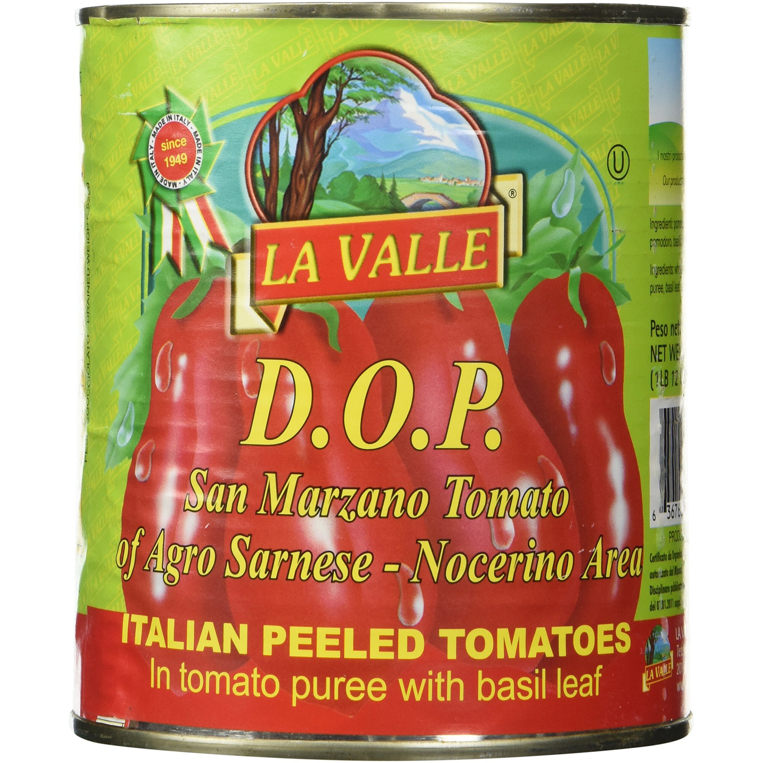 La Valle San Marzano Dop Tomatoes, 1.75 Pound (Pack Of 5)
