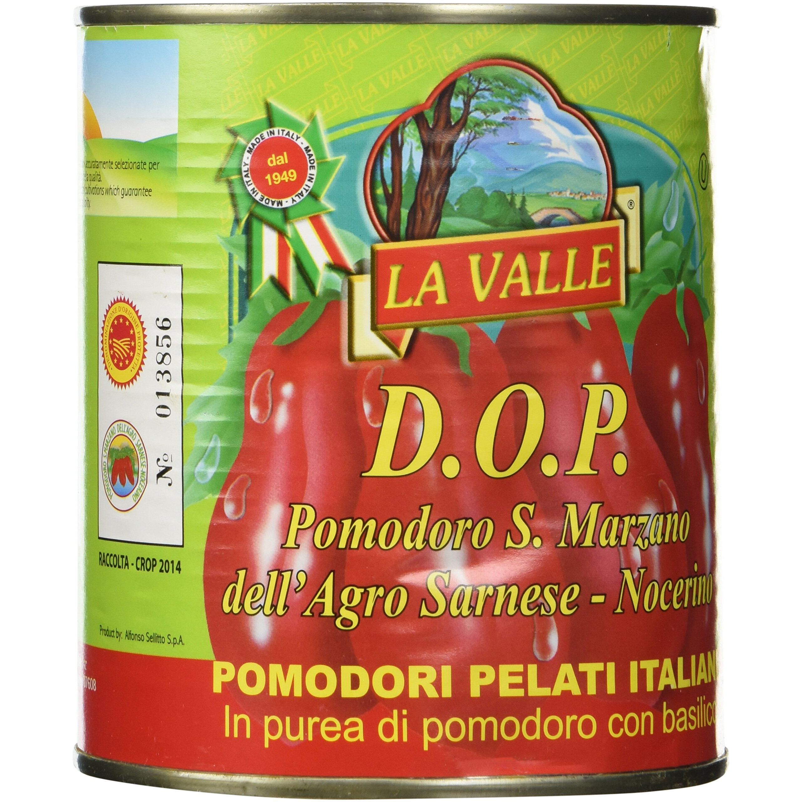 La Valle San Marzano Dop Tomatoes, 1.75 Pound (Pack Of 5)