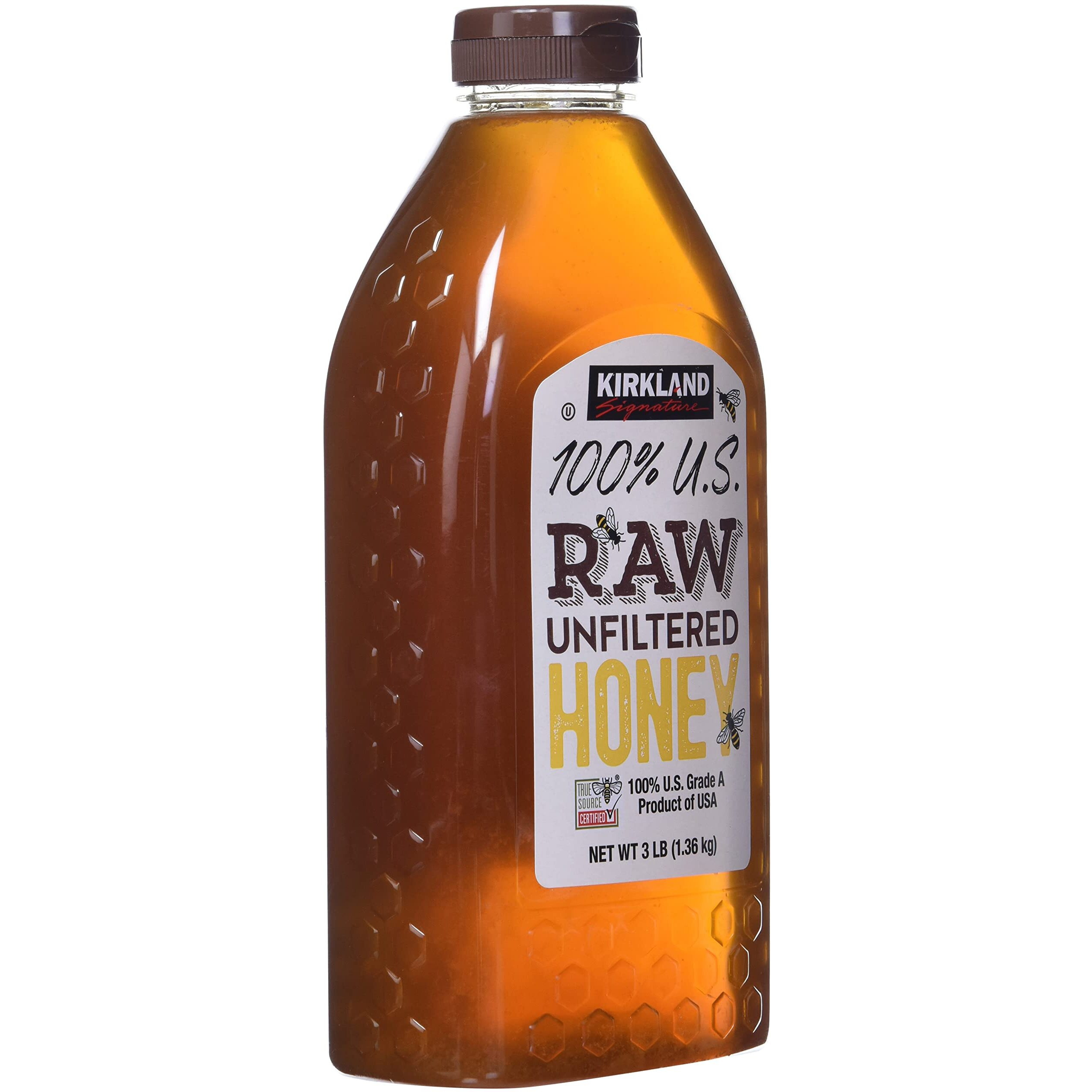 Kirkland Signature Kirkland Signature Raw Unfiltered Usa Honey (48 Oz/ 3 Lbs), 48 Oz(Pack Of 1)