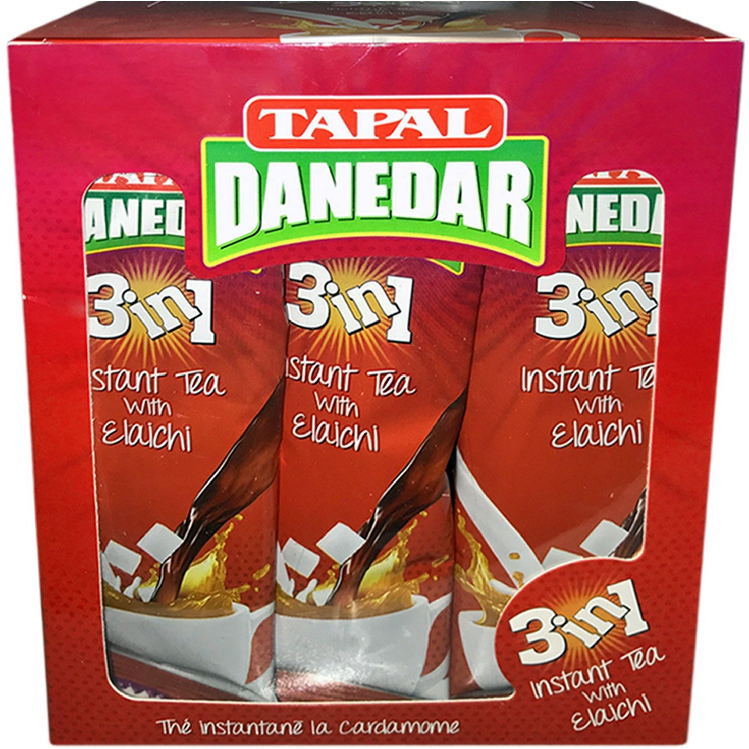Tapal Danedar - Instant Tea 3In1 (10 Sachets) Elaichi (Cardamom)