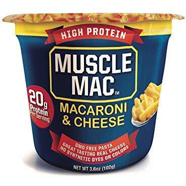 Muscle Mac High Protein Macaroni & Cheese Microwave Cup, 6 Cups