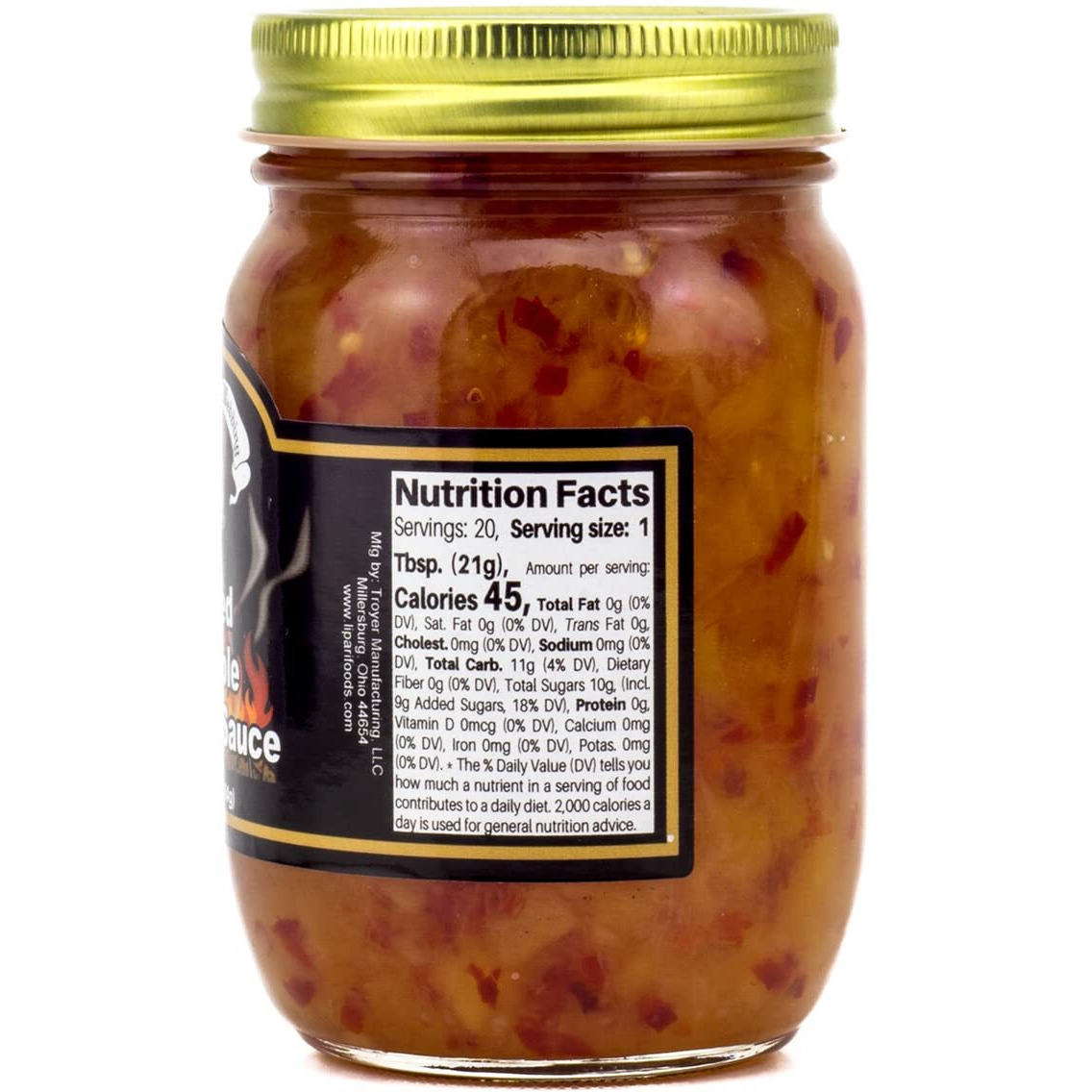 Amish Wedding Roasted Pineapple Habanero Sauce, 16 Ounce (Pack Of 2)
