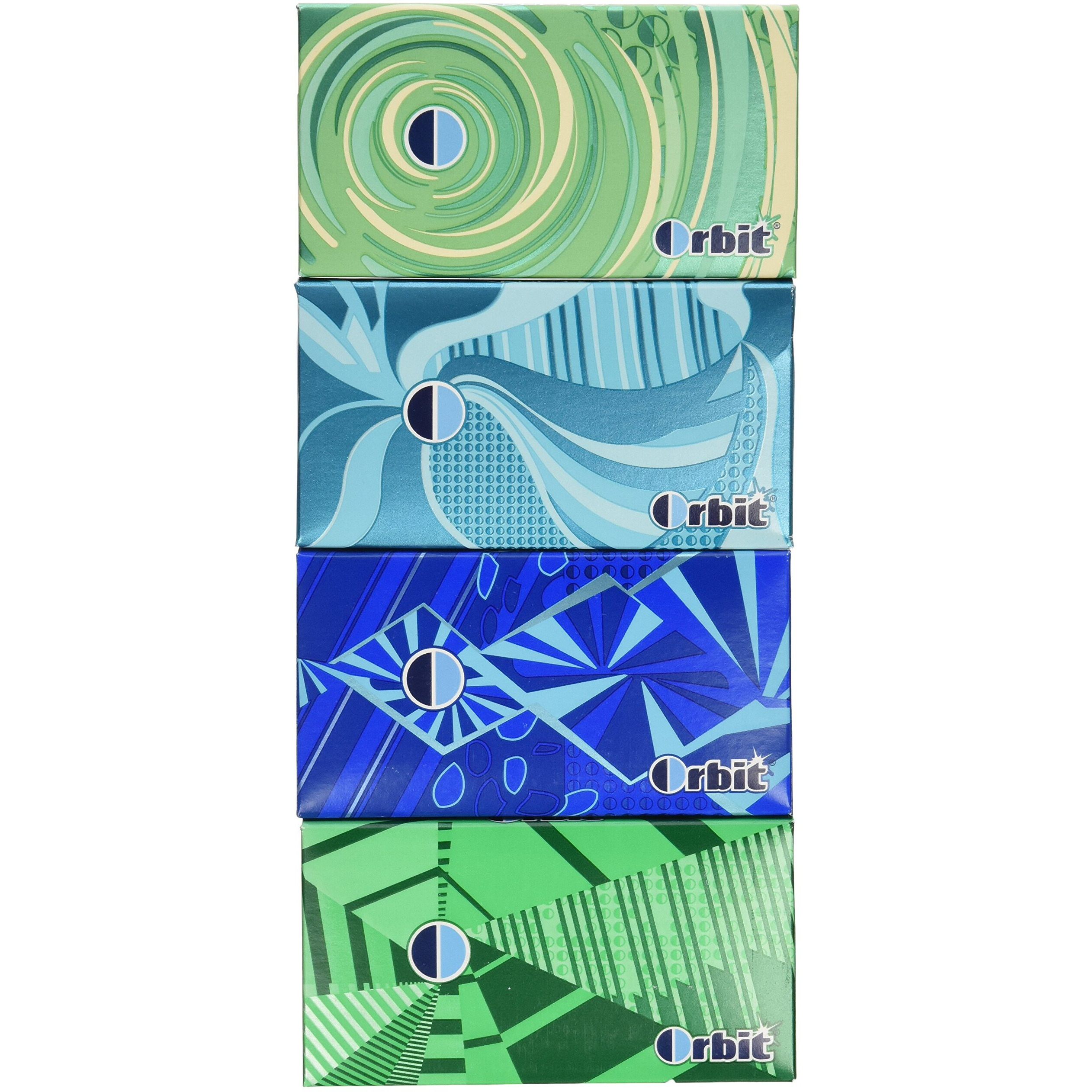 Orbit Sugar-Free Gum Mint Variety Pack, 18 Pk./14 Ct., 18Count