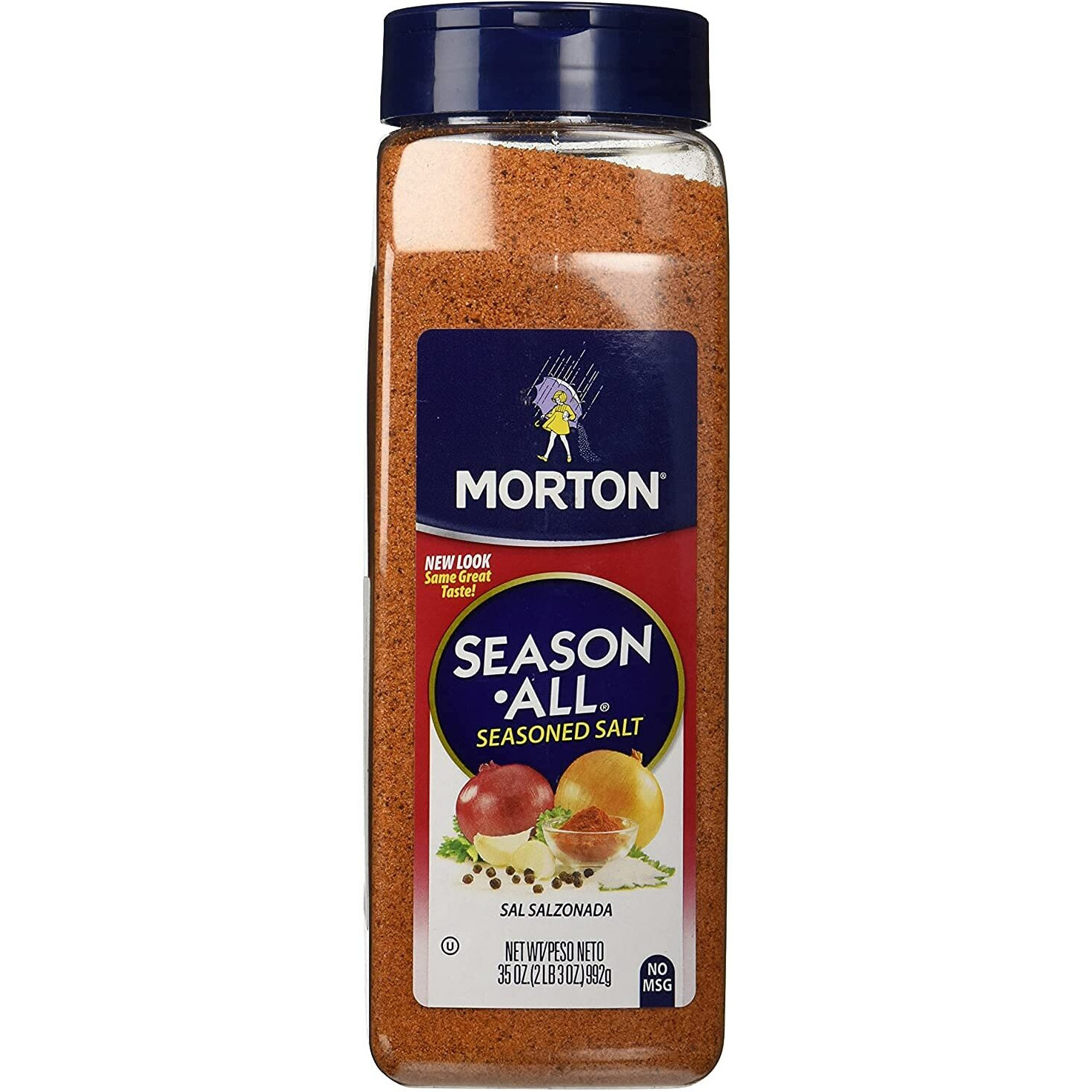 Morton Season-All Seasoned Salt - 35 Ounce (2 Pack)