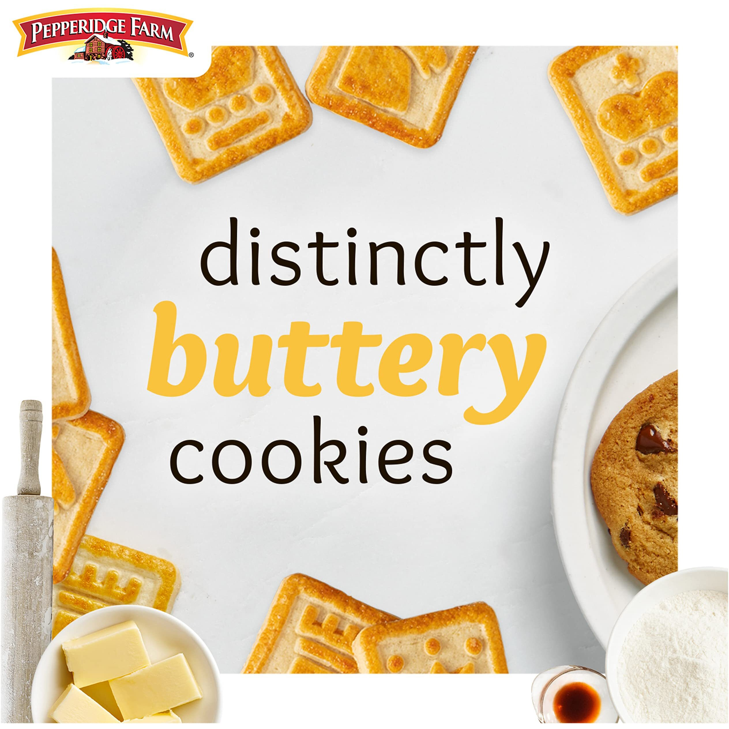 Pepperidge Farm Chessmen Minis Butter Cookies, 8 Snack Packs, 2.25-Oz. Each (Pack Of 8)
