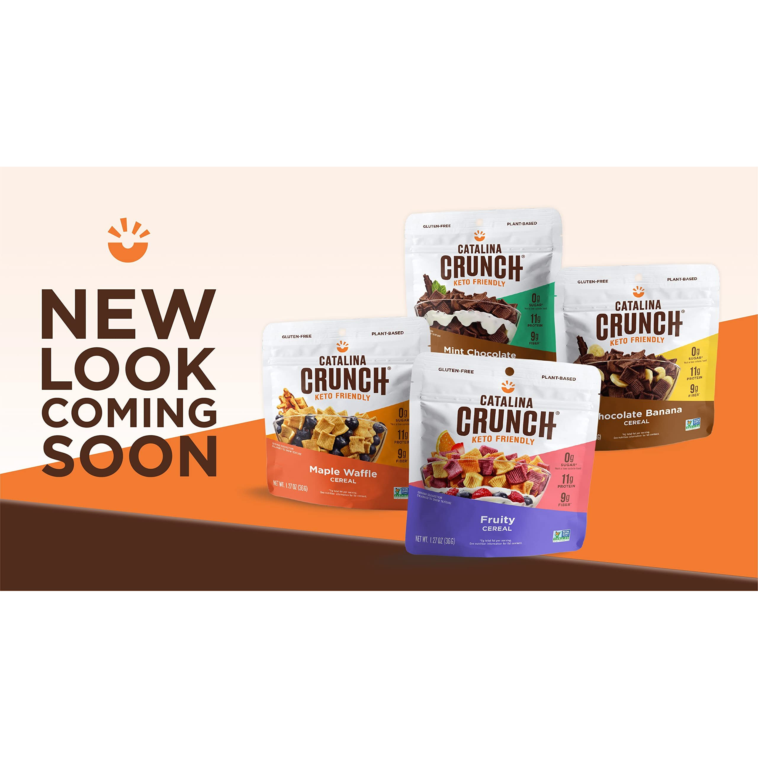 Catalina Crunch Cinnamon Toast Keto Cereal (9Oz Bag) | Low Carb, Sugar Free, Gluten Free | Keto Snacks, Vegan, Plant Based Protein | Breakfast Cereals | Keto Friendly Food