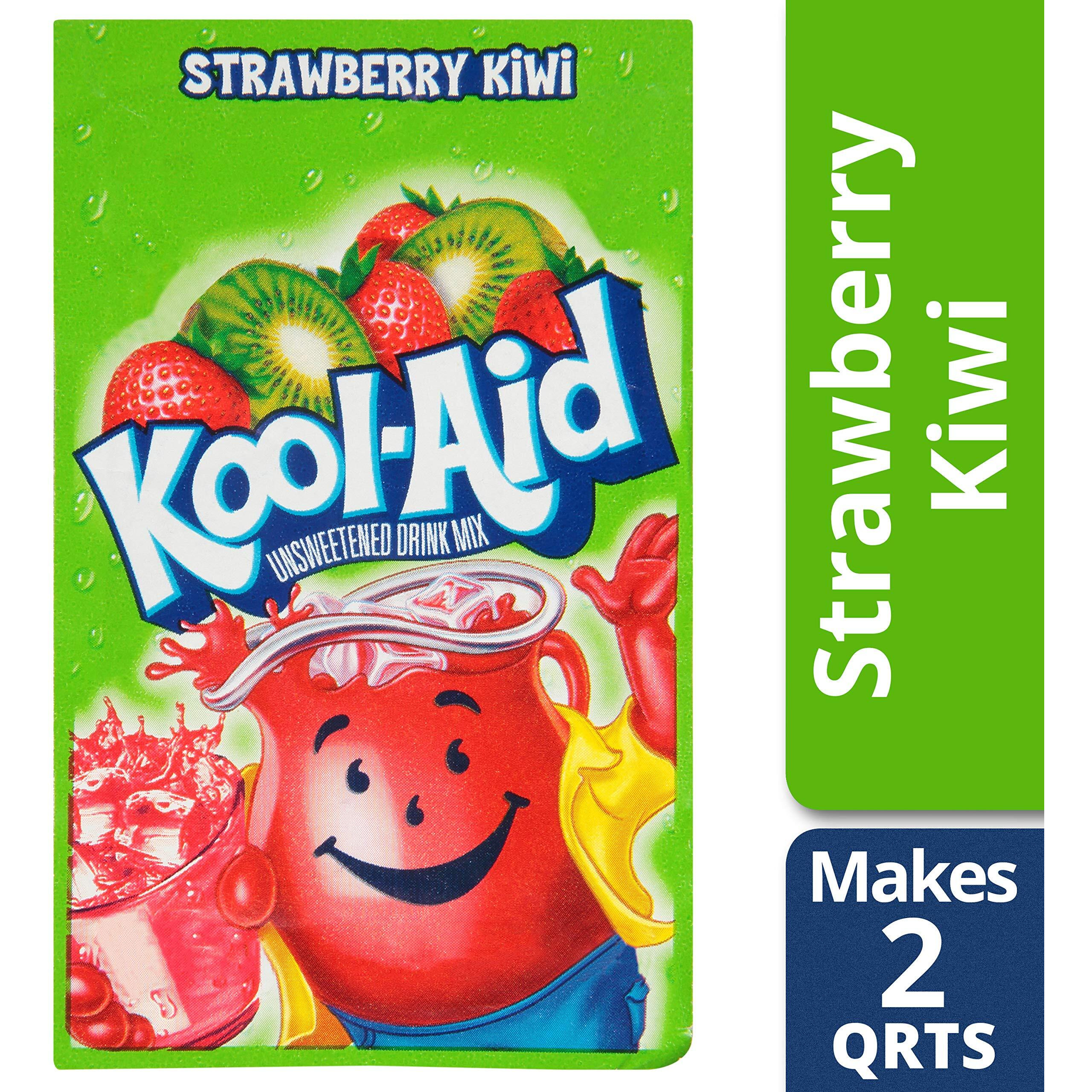Kool Aid Strawberry Kiwi Drink Mix, Makes 2 Quarts (96 Packets)