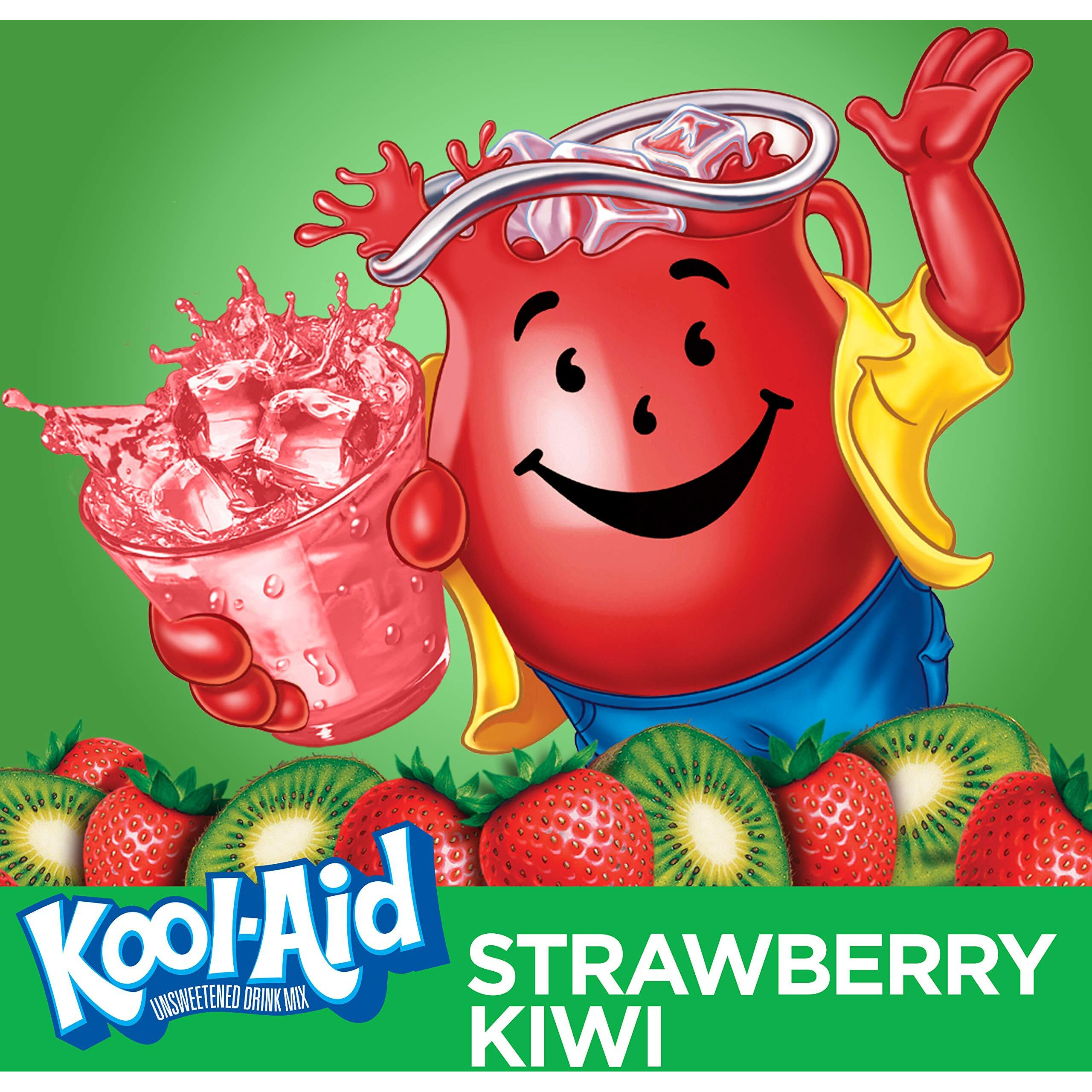 Kool Aid Strawberry Kiwi Drink Mix, Makes 2 Quarts (96 Packets)