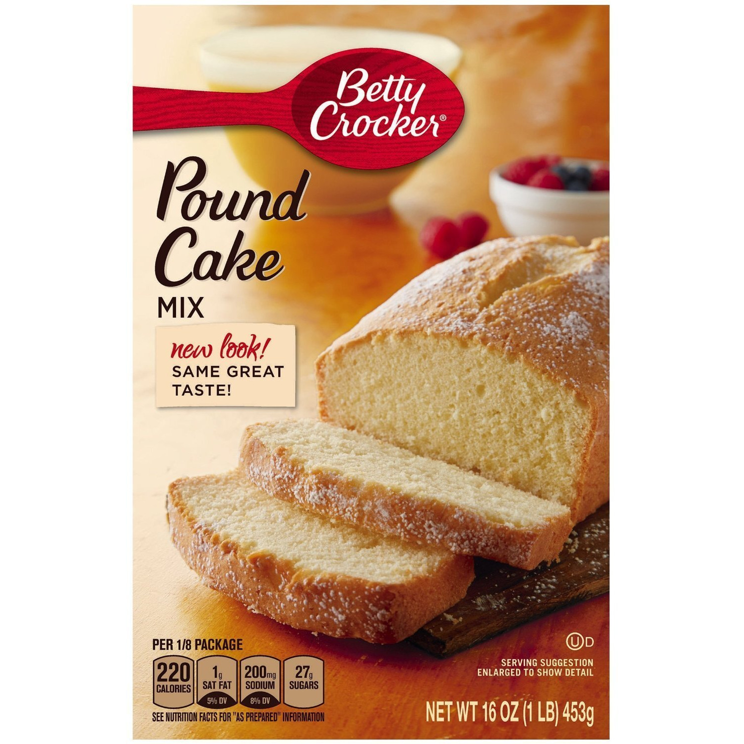 Betty Crocker Pound Cake Mix Boxes - 16 Oz - 2 Pack