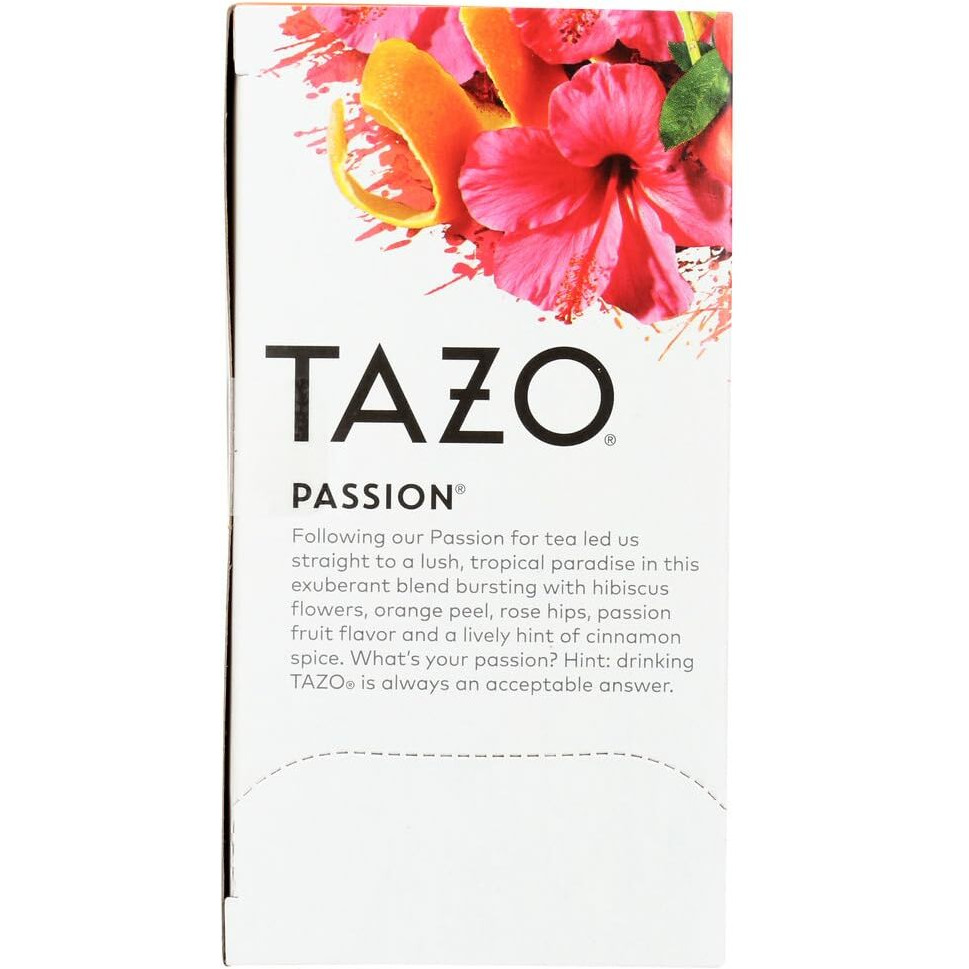 Tazo Tea Herbal Passion Tea, 20 Count (Pack Of 3)
