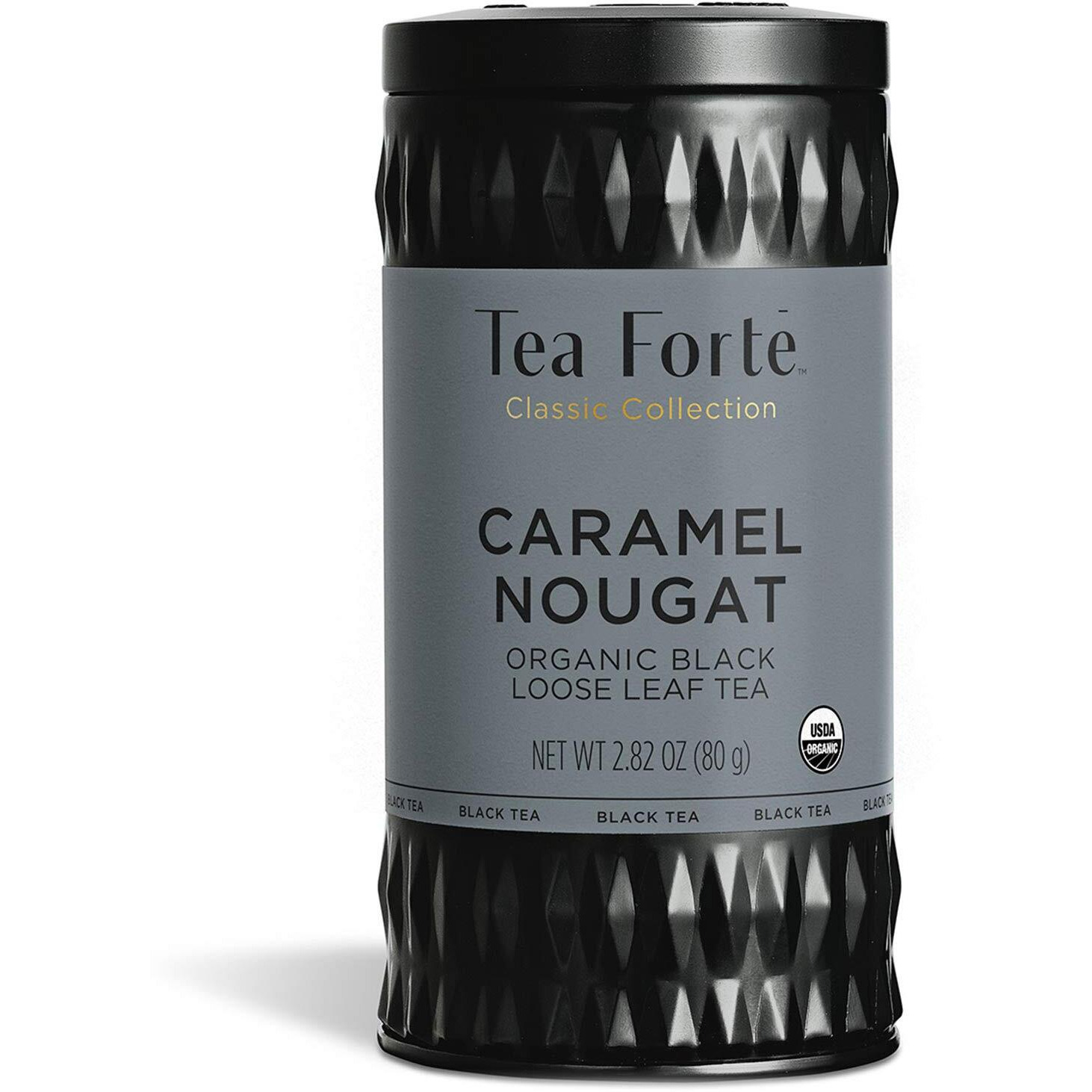 Tea Forte Black Tea, Caramel Nougat, Loose Tea Canister