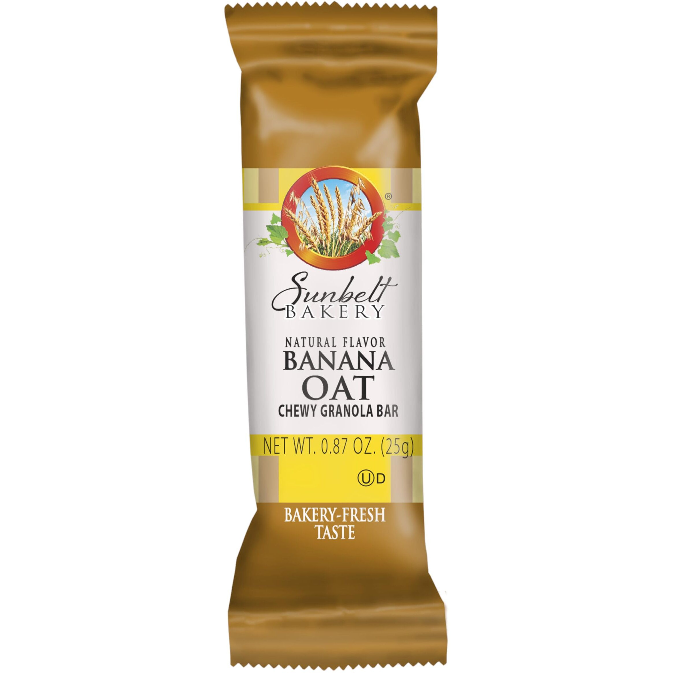 Sunbelt Bakery Banana Oat Chewy Granola Bars, 80-0.9 Oz Bars (8 Boxes)