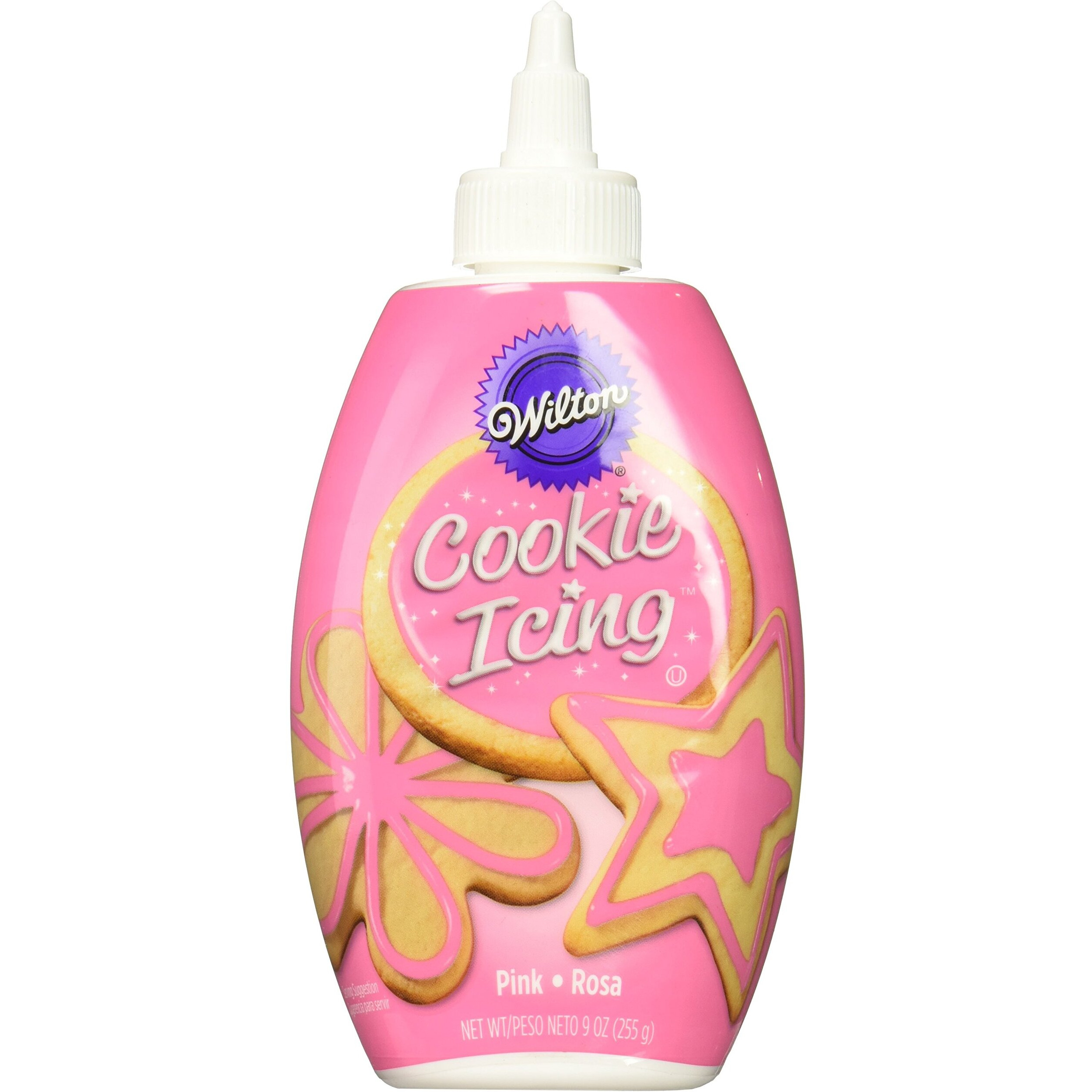 Wilton Cookie Icing - Quick, Easy-To-Use And Ready For Cake And Cookie Decorations, 9 Ounce, Pink