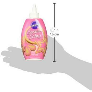 Wilton Cookie Icing - Quick, Easy-To-Use And Ready For Cake And Cookie Decorations, 9 Ounce, Pink