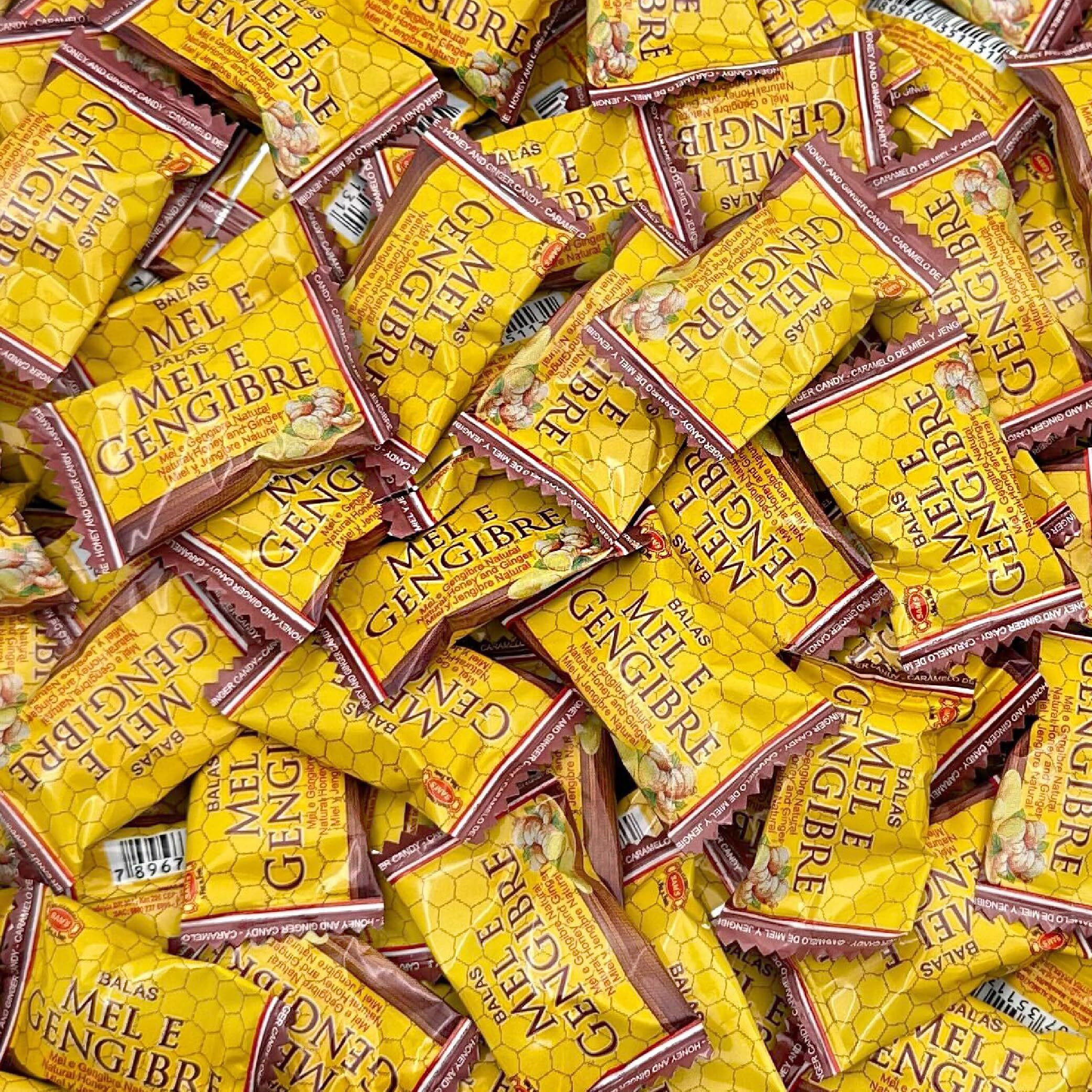 Honey And Ginger Hard Candy, Individually Wrapped, 2-Pound Bag (About 200 Pieces)