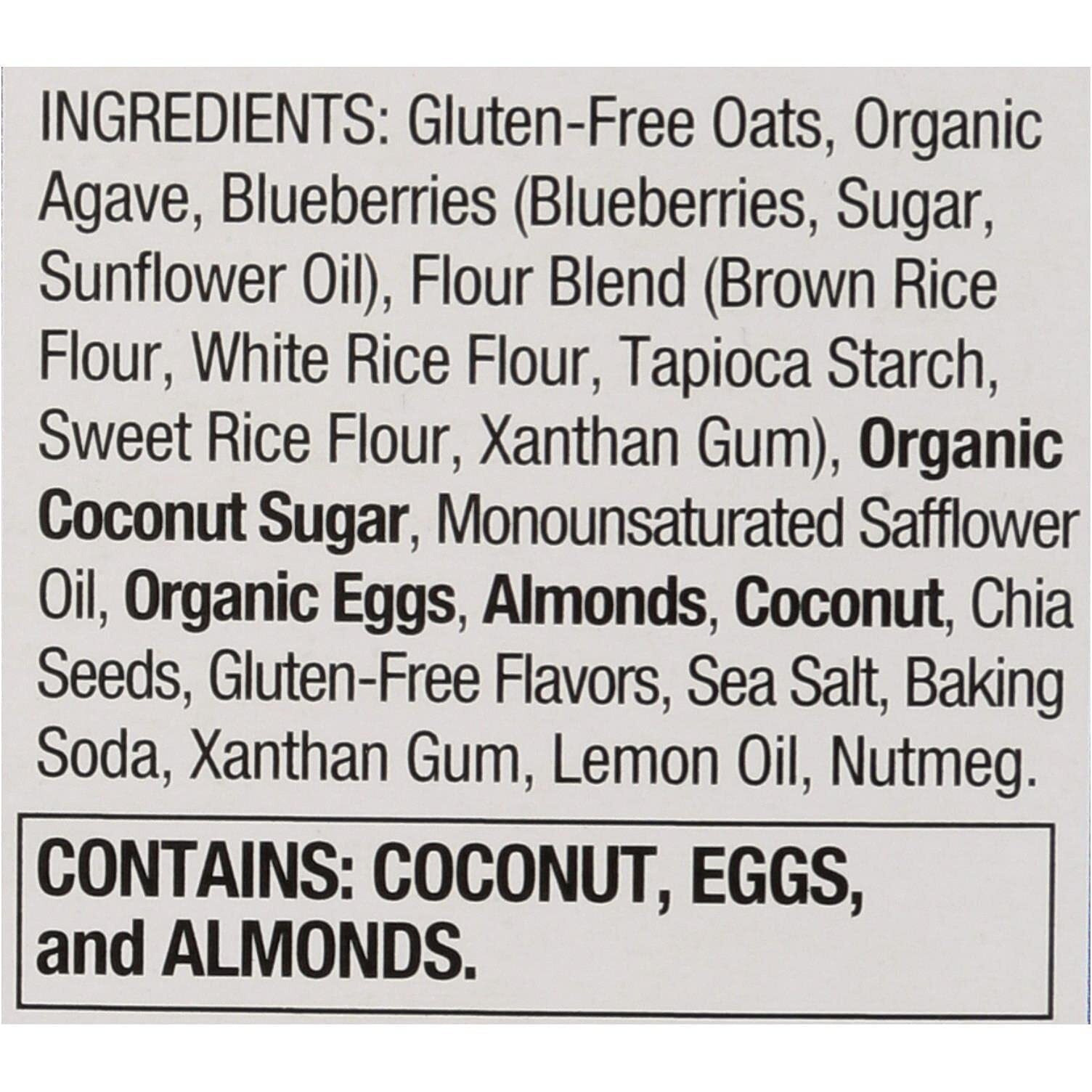 Pamelas Products Oat Blueberry Lemon Bar - 5 Count (Pack Of 6)