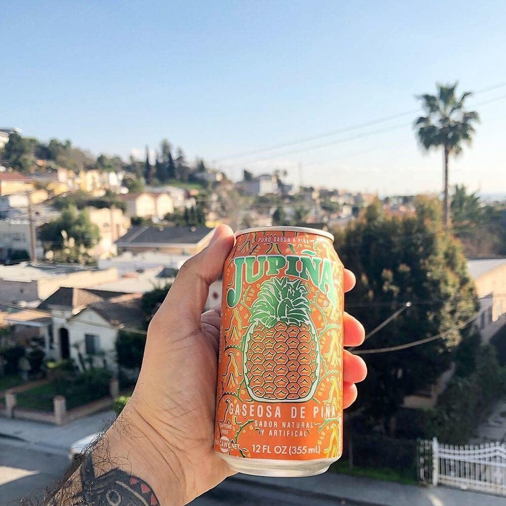 (16 Pack Bundle) Of Jupina, Cuba's Favorite Beverage | One Of The Sweetest, Bubbly, Refreshing Pineapple Cream Sodas You Want To Taste | This Soft Drink Bundle Pack Will Compliment Any Care Package | 12 Oz. | By Murai
