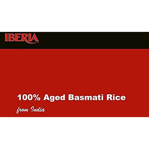 Iberia Premium Aged Indian Basmati Rice, 10 Pounds