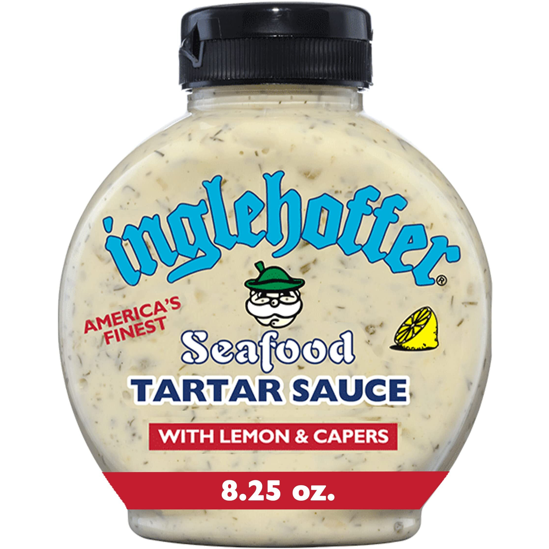 Inglehoffer Seafood Tartar Sauce, 8.25 Oz Squeeze Bottle