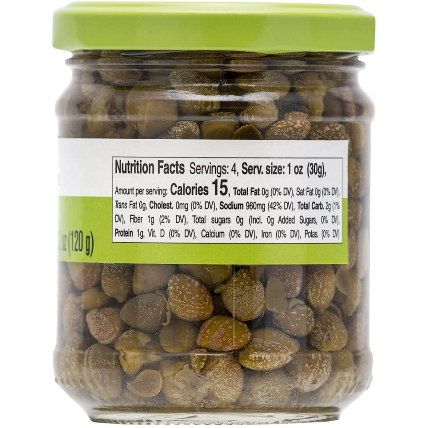Capers, 9, Premium Quality Italian Capers In Brine, Jar, 7.1 Oz (200G), Product Of Italy, Fratelli D'Amico