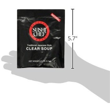 Sushi Chef Clear Soup, 0.33-Ounce Packages (Pack Of 12)