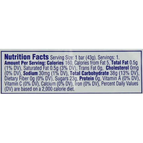 Bonomo Turkish Taffy Bar, Vanilla, 1.5 Ounce (Pack Of 24)