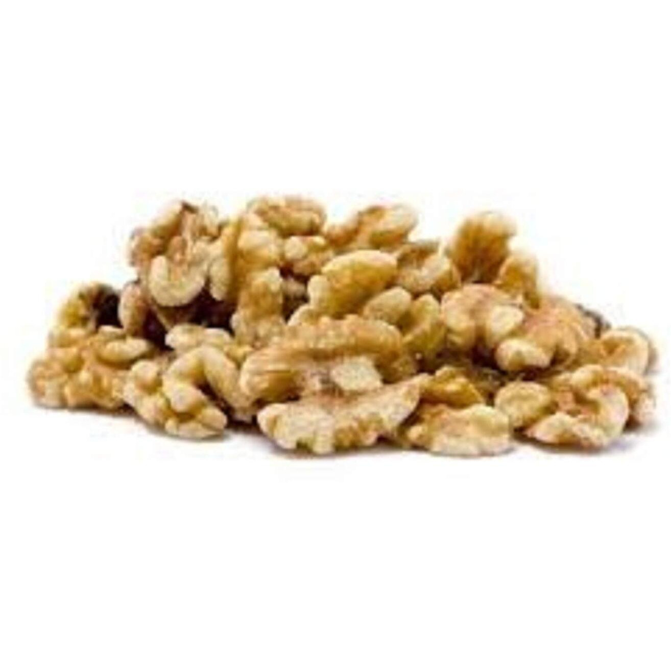 Dry Roasted Unsalted California Walnuts (1 Lb.) - Oven Roasted To Perfection In Small Batches For Added Freshness - Vegan & Keto Friendly - Farm Fresh Nuts Brand