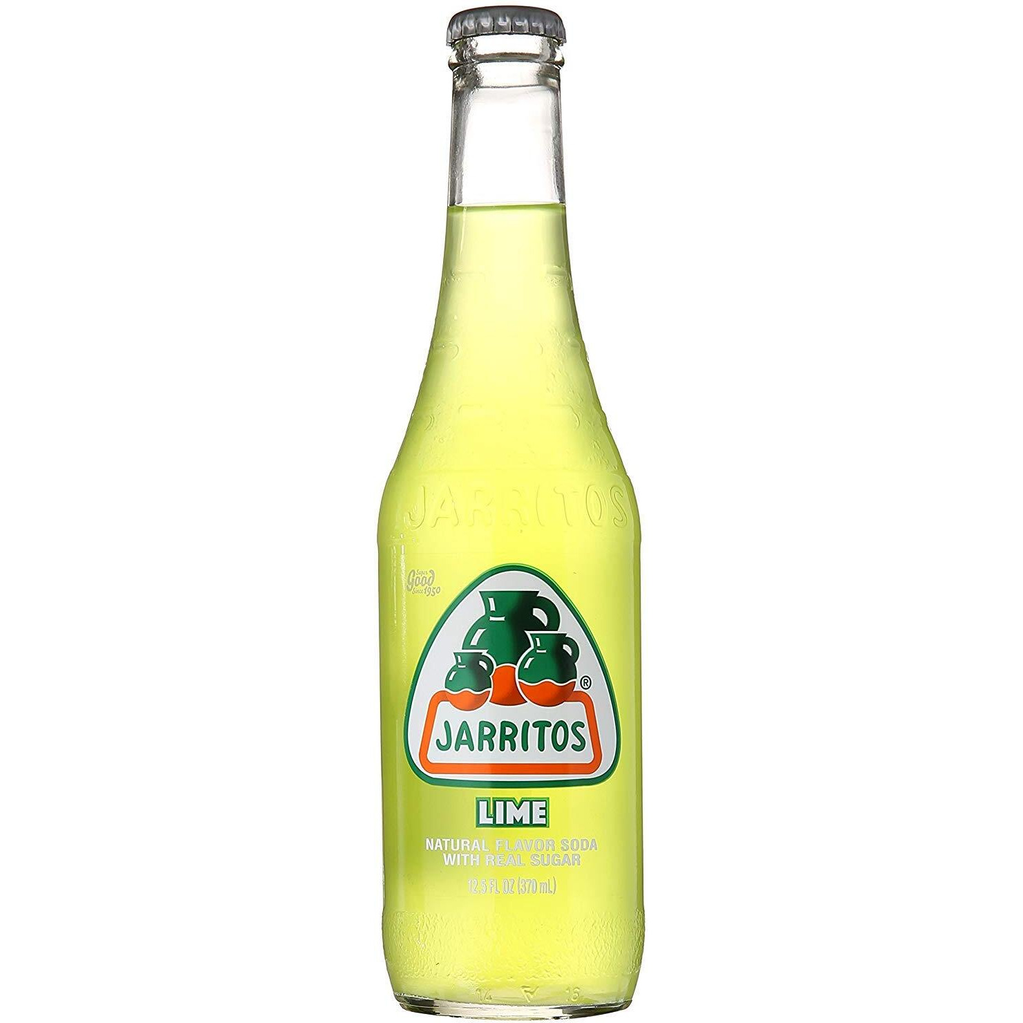 Jarritos Mexican Soft Soda Drink, Grapefruit, Mandarin, Lime - Variety Pack, 12.5Oz Glass Bottle (Pack Of 6, Total Of 75 Fl Oz)