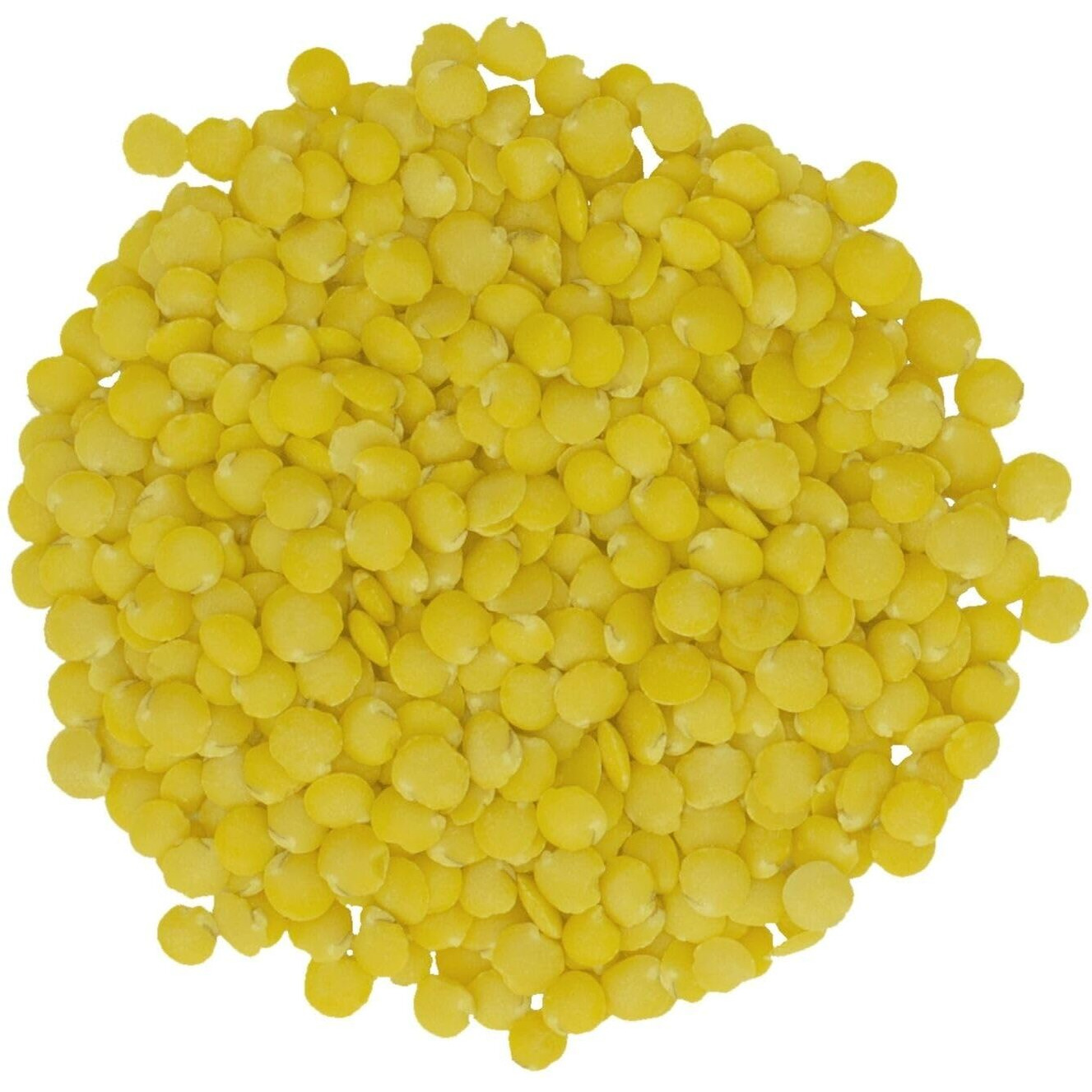 Montana Whole Golden Lentils | 4 Lb Linen Drawstring Bag | Non-Gmo | Kosher | Vegan | Non-Irradiated (Will Sprout) | Yellow Lentils