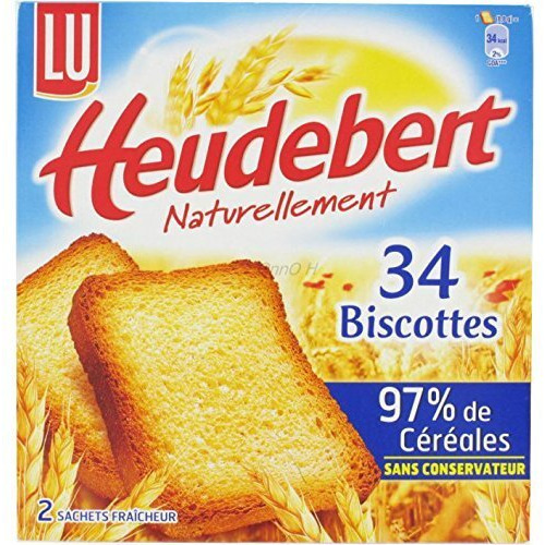 Lu - Biscottes Heudebert (French Rusks) From France 10.6Oz (2 Pack)