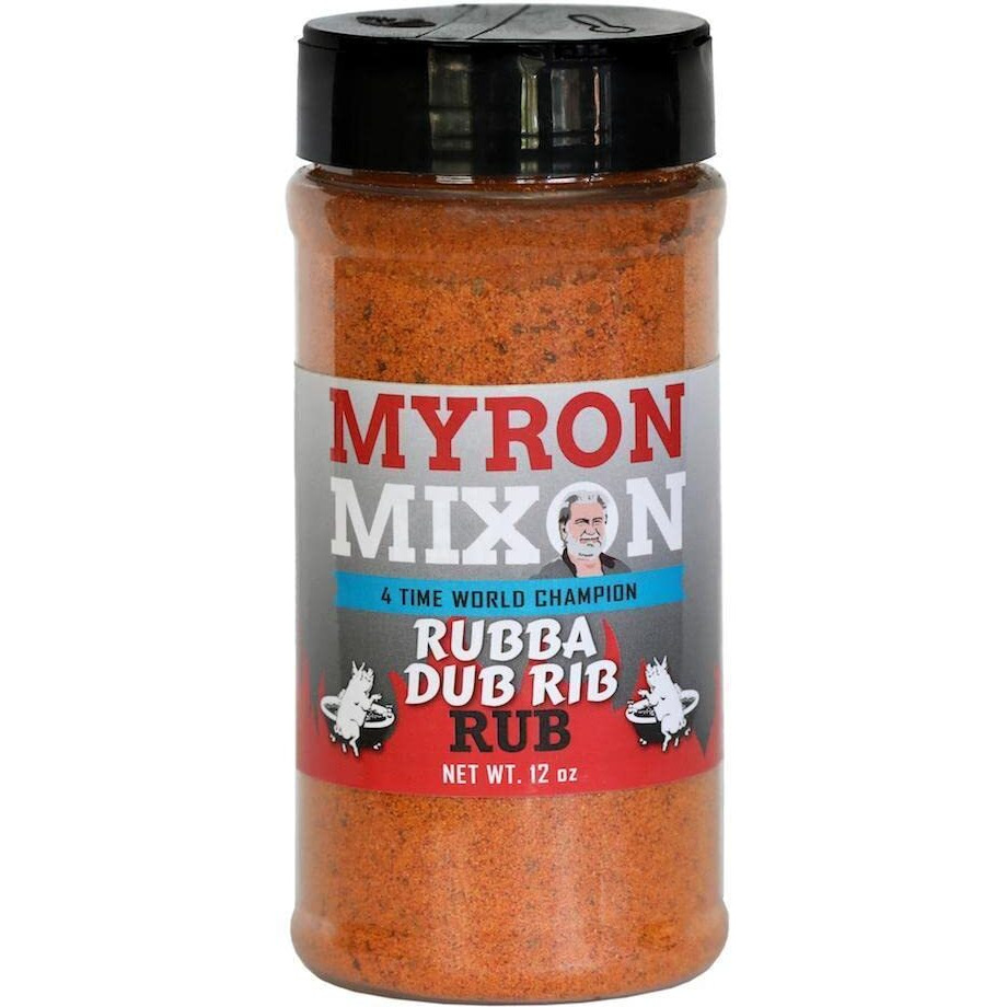 Myron Mixon Bbq Rub | Rubba Dub Rib | Champion Pitmaster Recipe | Gluten-Free Bbq Seasoning, Msg-Free, Usa Made | 12 Oz