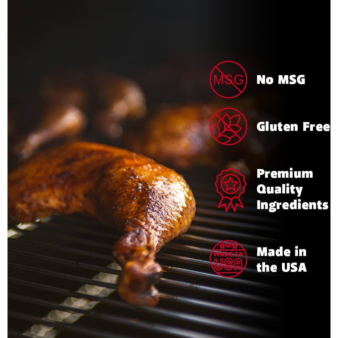 Myron Mixon Bbq Rub | Rubba Dub Rib | Champion Pitmaster Recipe | Gluten-Free Bbq Seasoning, Msg-Free, Usa Made | 12 Oz