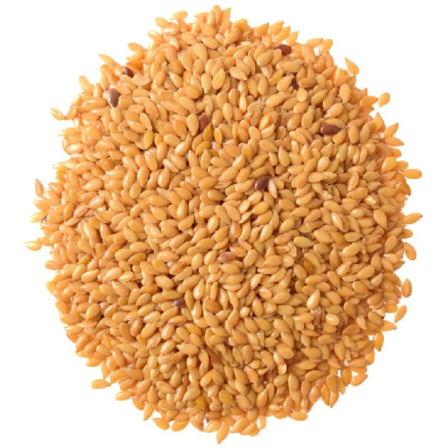 Gerbs Raw Golden Flax Seeds 2 Lbs. Premium Grade | Freshly Harvested Flaxseed & Packaged In Resealable Bulk Bag | Non-Gmo, Keto & Paleo Cleared |High In Omega-3 Fatty Acids & Fiber| Gluten Peanut Free