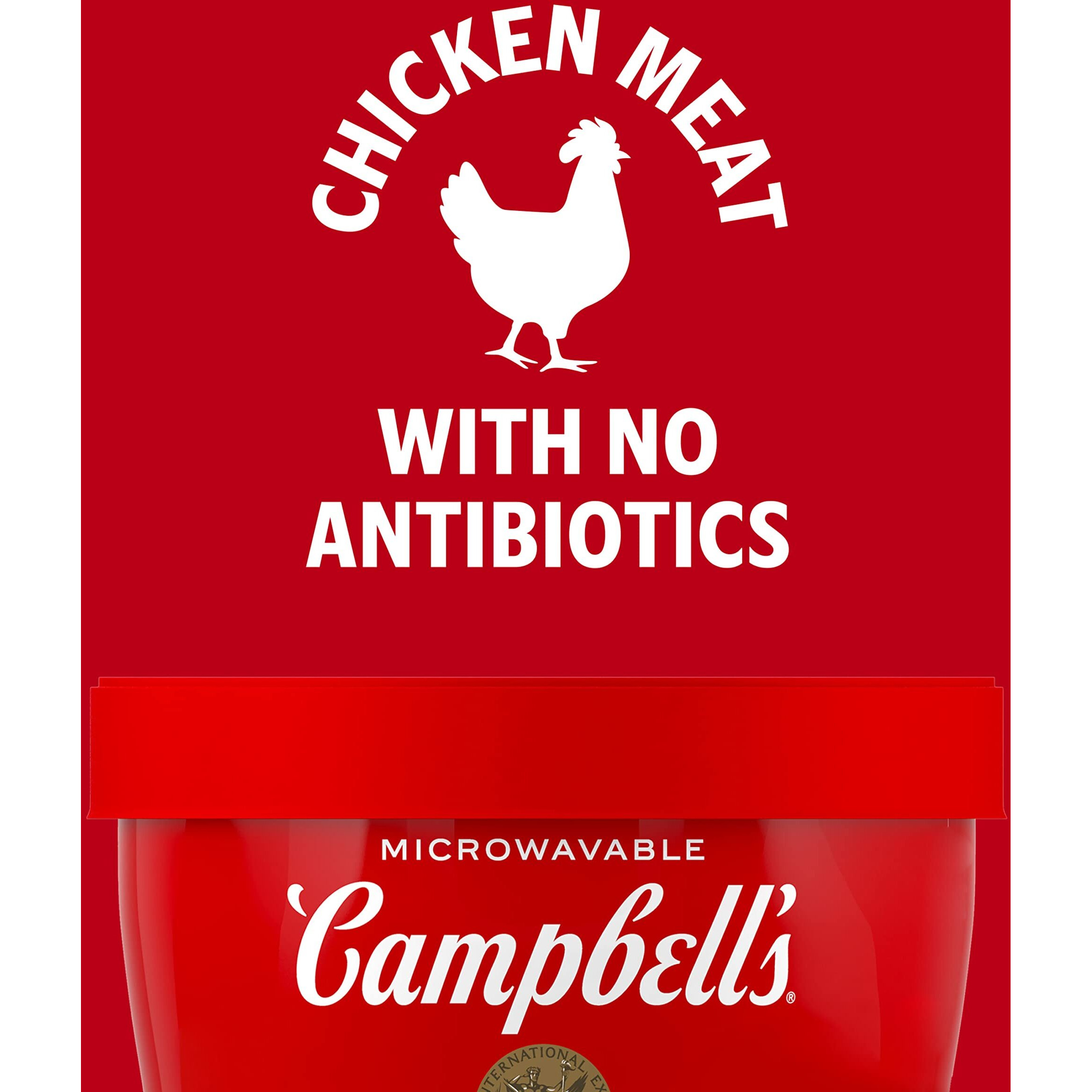 Campbell's Healthy Request Chicken Noodle Soup, 15.3 Oz Microwavable Bowl (Case Of 8)