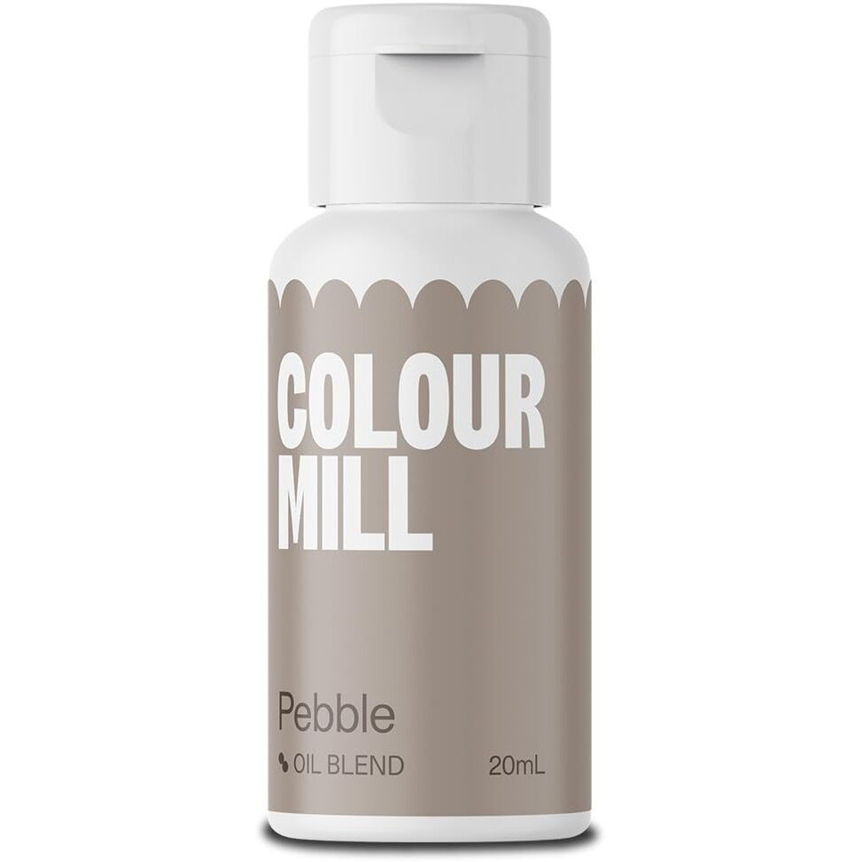 Colour Mill Oil-Based Food Coloring, 20 Milliliters Pebble