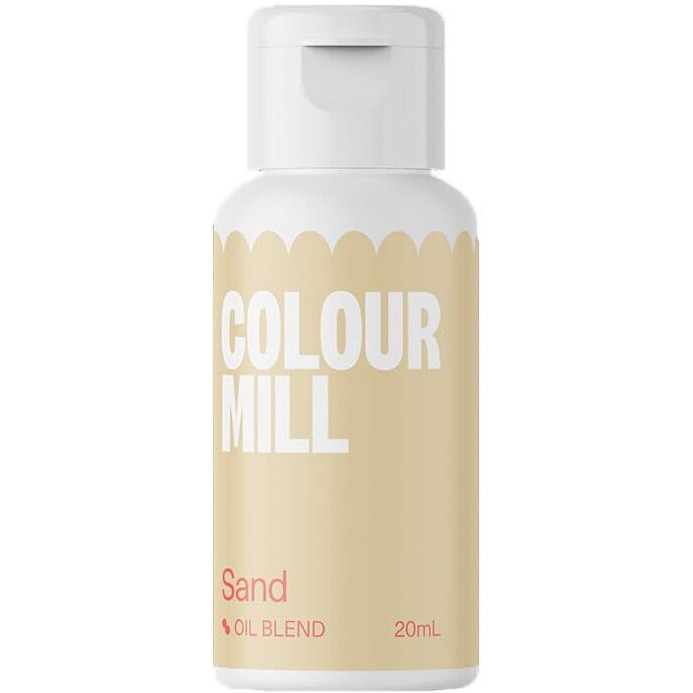 Colour Mill Oil-Based Food Coloring, 20 Milliliters Sand