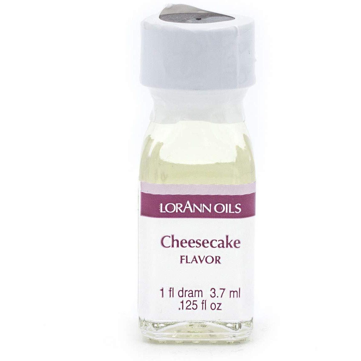Lorann Cheesecake Ss Flavor, 1 Dram Bottle (.0125 Fl Oz - 3.7Ml - 1 Teaspoon)