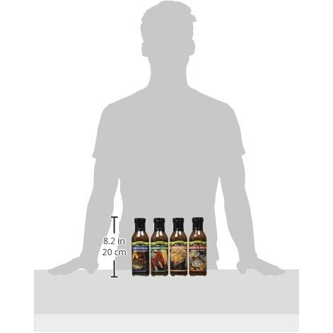Calorie Free Barbecue Sauce - 4 Flavors 12 Fl Oz Bottles