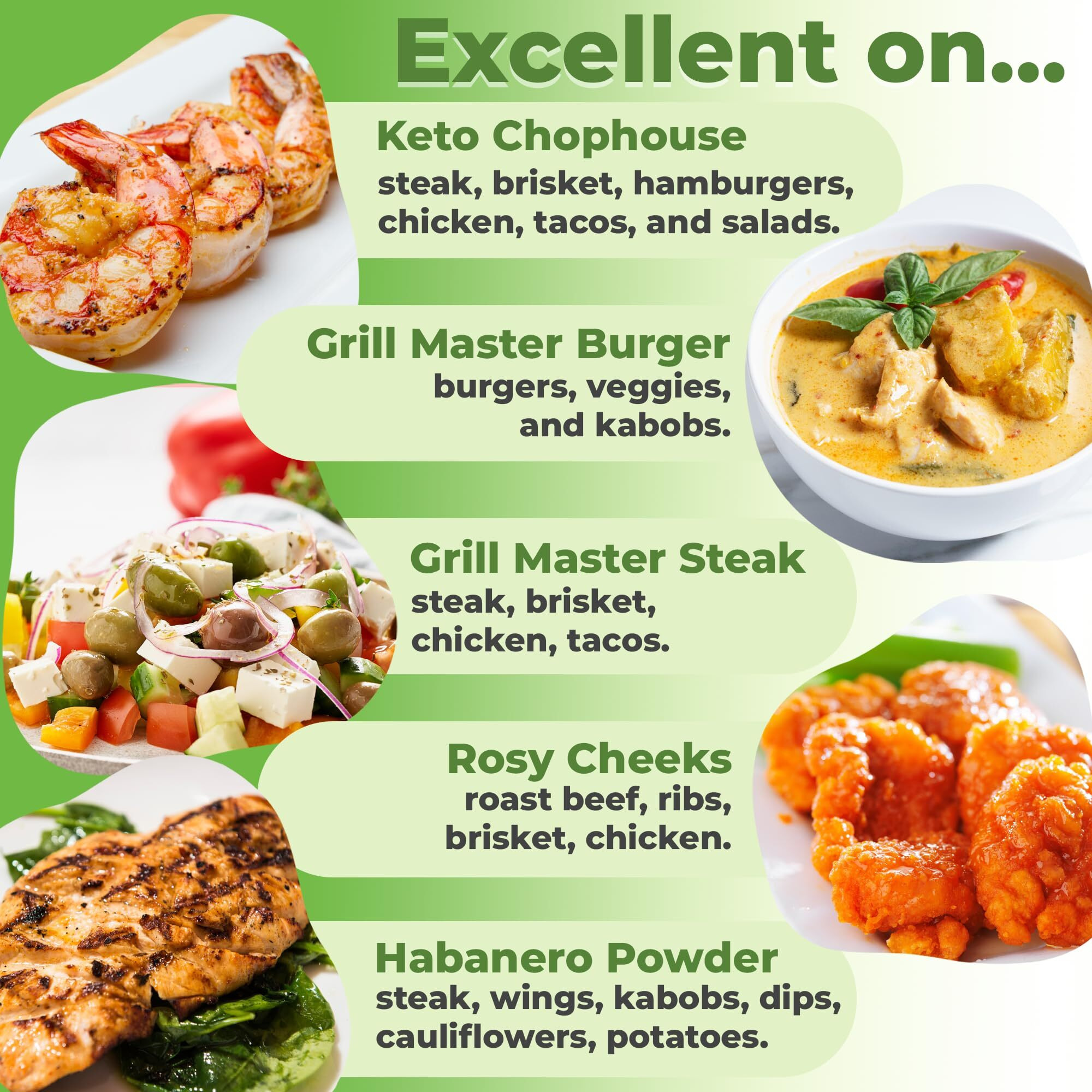 Freshjax Cookout Seasoning Gift Set | 5 Sampler Sized Organic All Purpose Spices And Seasonings | Grilling Gifts For Men Packed In A Giftable Box