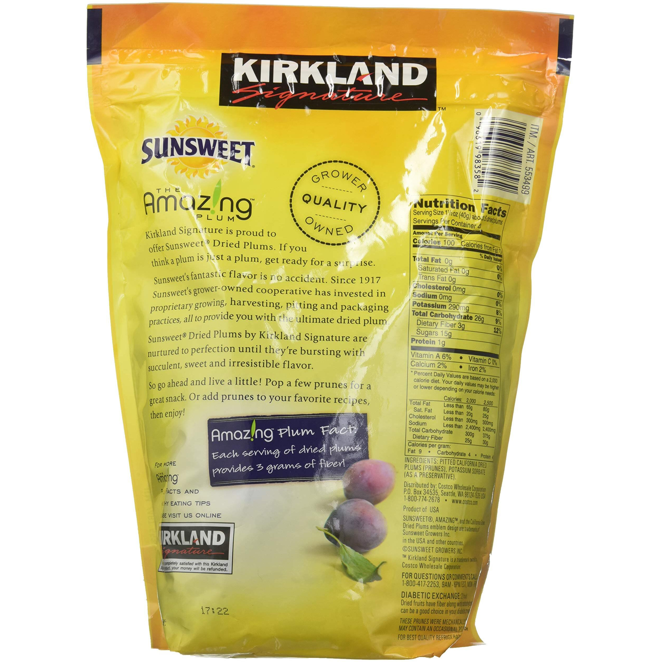 Kirkland Signature Sunsweet Dried Plums (7 Lb)