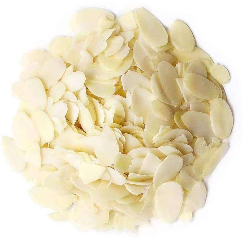 Food To Live - Blanched Sliced Almonds, 2 Pounds Thinly Sliced Raw Blanched Almonds, Vegan, Keto, Kosher, Bulk. High In Vitamin E, Riboflavin. Great For Homemade Desserts, Baked Goods, Salads.