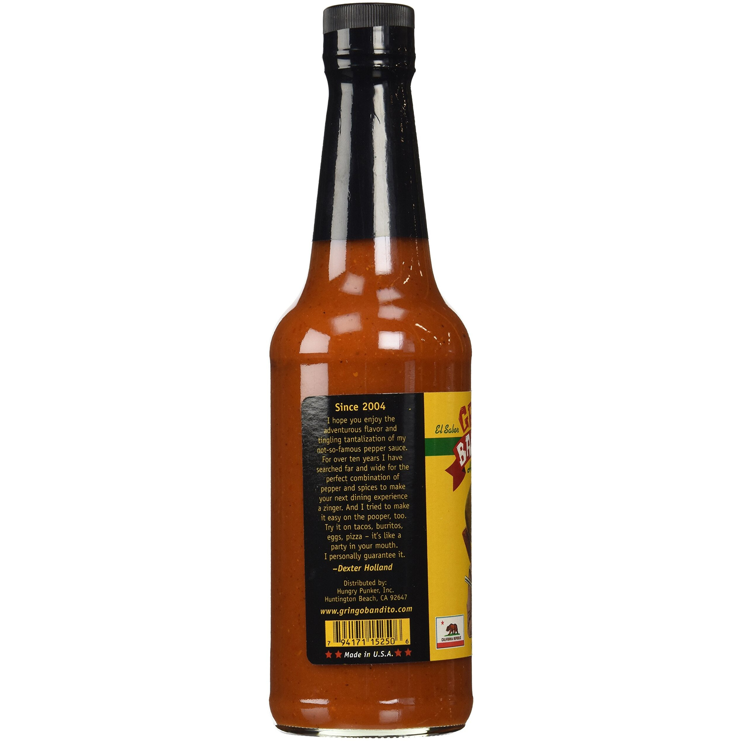 Gringo Bandito, Hot Sauce, 10 Oz