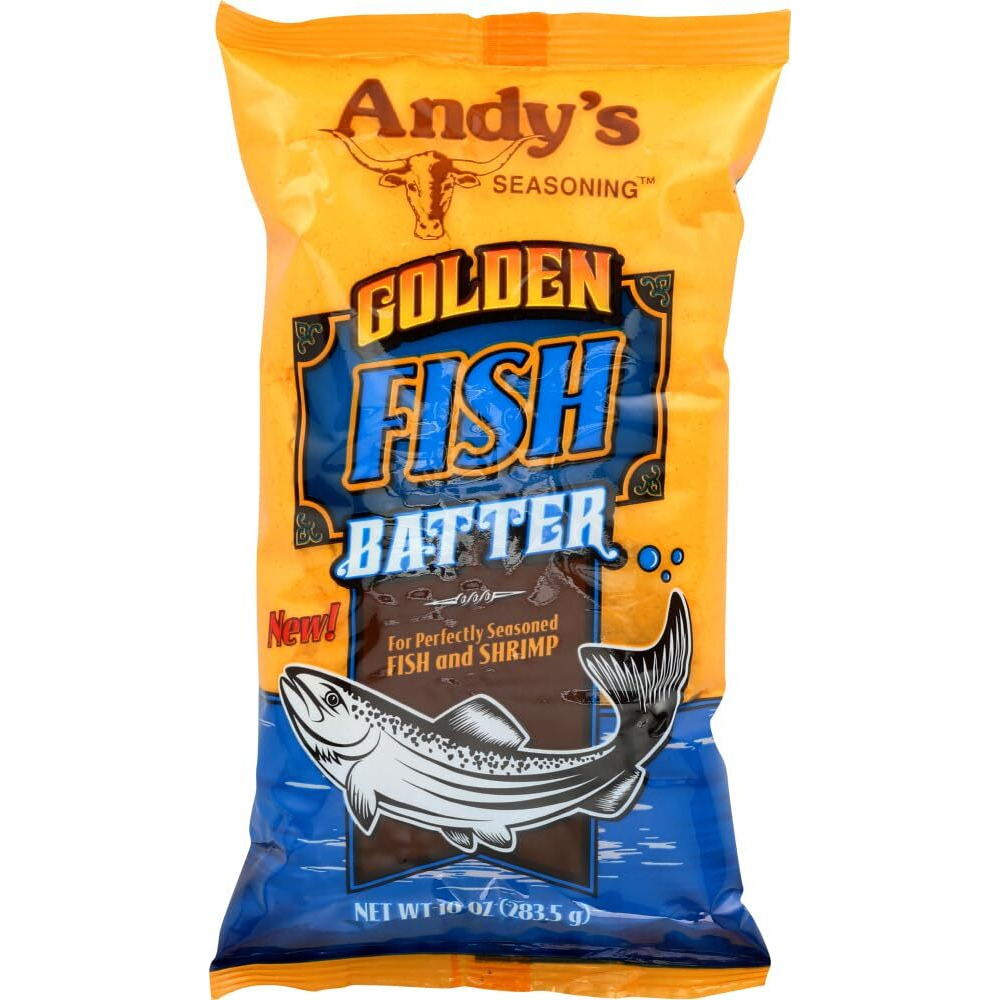 Andys Golden Fish Batter, 10 Ounces (Pack Of 2)