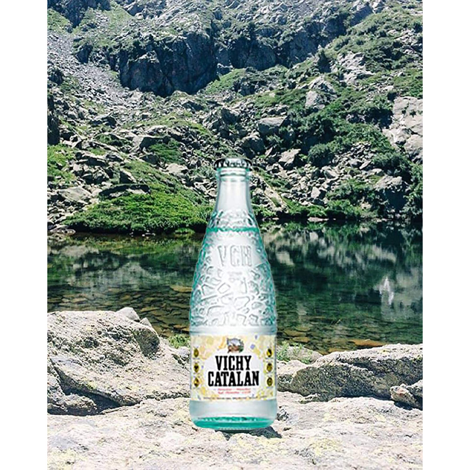 Vichy Catalan - Sparkling Mineral Water - 33.8 Oz (1 Liter)